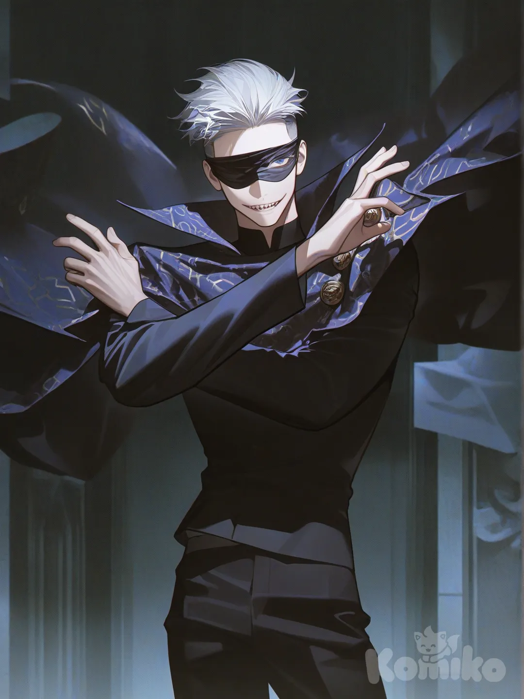 [high-contrast-glossy-style], @Gojou_Satoru