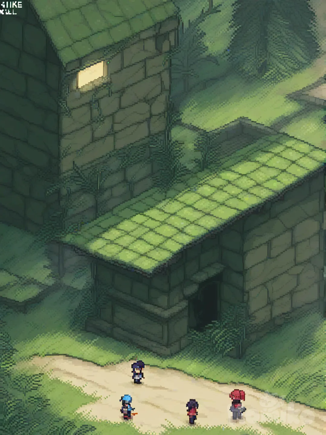 Two , [soft-pixel-art-style]