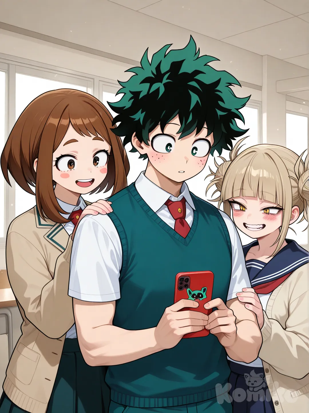 @Toga_Himiko, @Uraraka_Ochako, @Midoriya_Izuku, @Hagakure_Tooru