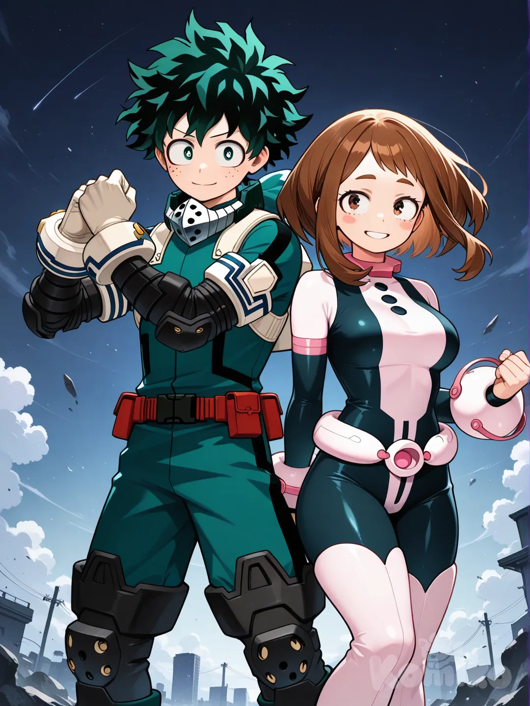 @Midoriya_Izuku, @Uraraka_Ochako