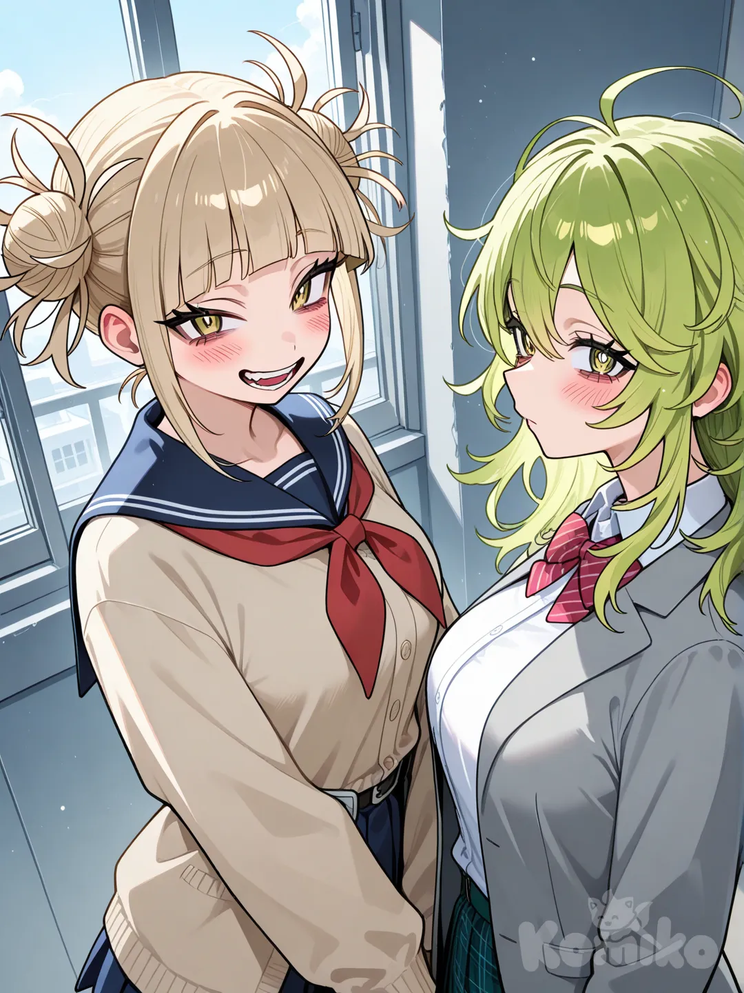 @Hagakure_Tooru, @Toga_Himiko