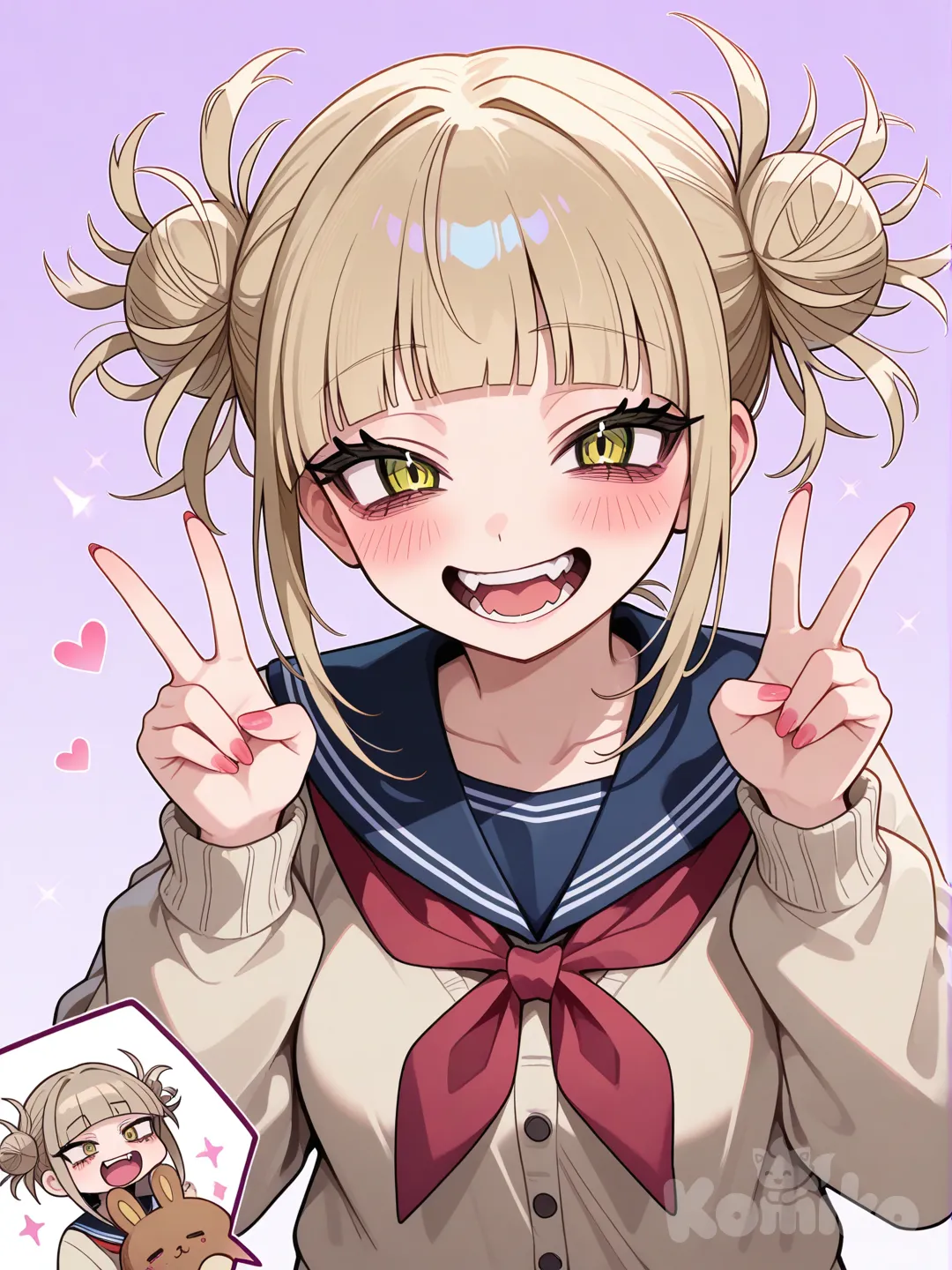 @Hagakure_Tooru, @Toga_Himiko