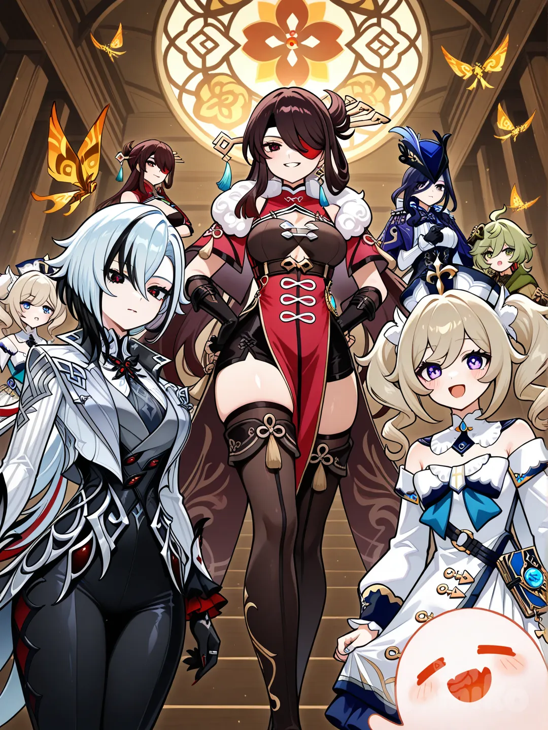 @Boo_Tao_(Genshin_Impact), @Beidou_(Genshin_Impact), @Barbara_(Genshin_Impact), @Azami, @Arlecchino_(Genshin_Impact), @Amber_(Genshin_Impact), @Chiori_(Genshin_Impact), @Collei_(Genshin_Impact), @Columbina_(Genshin_Impact), @Clorinde_(Genshin_Impact), @Crystalfly_(Genshin_Impact), @Cloud_Retainer_(Genshin_Impact), @Furina_(Genshin_Impact)