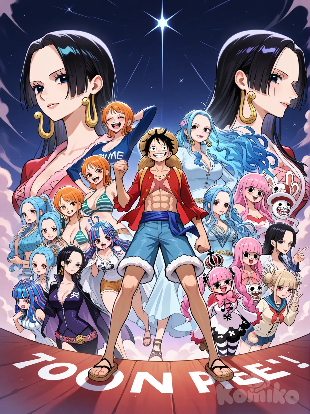 @Toga_Himiko, @Nami_(One_Piece), @Monkey_D._Luffy, @Donquixote_Rocinante, @Boa_Hancock, @Nico_Robin, @Perona, @Ulti_(One_Piece), @Nefertari_Vivi, @Yamato_(One_Piece), @Uta_(One_Piece)