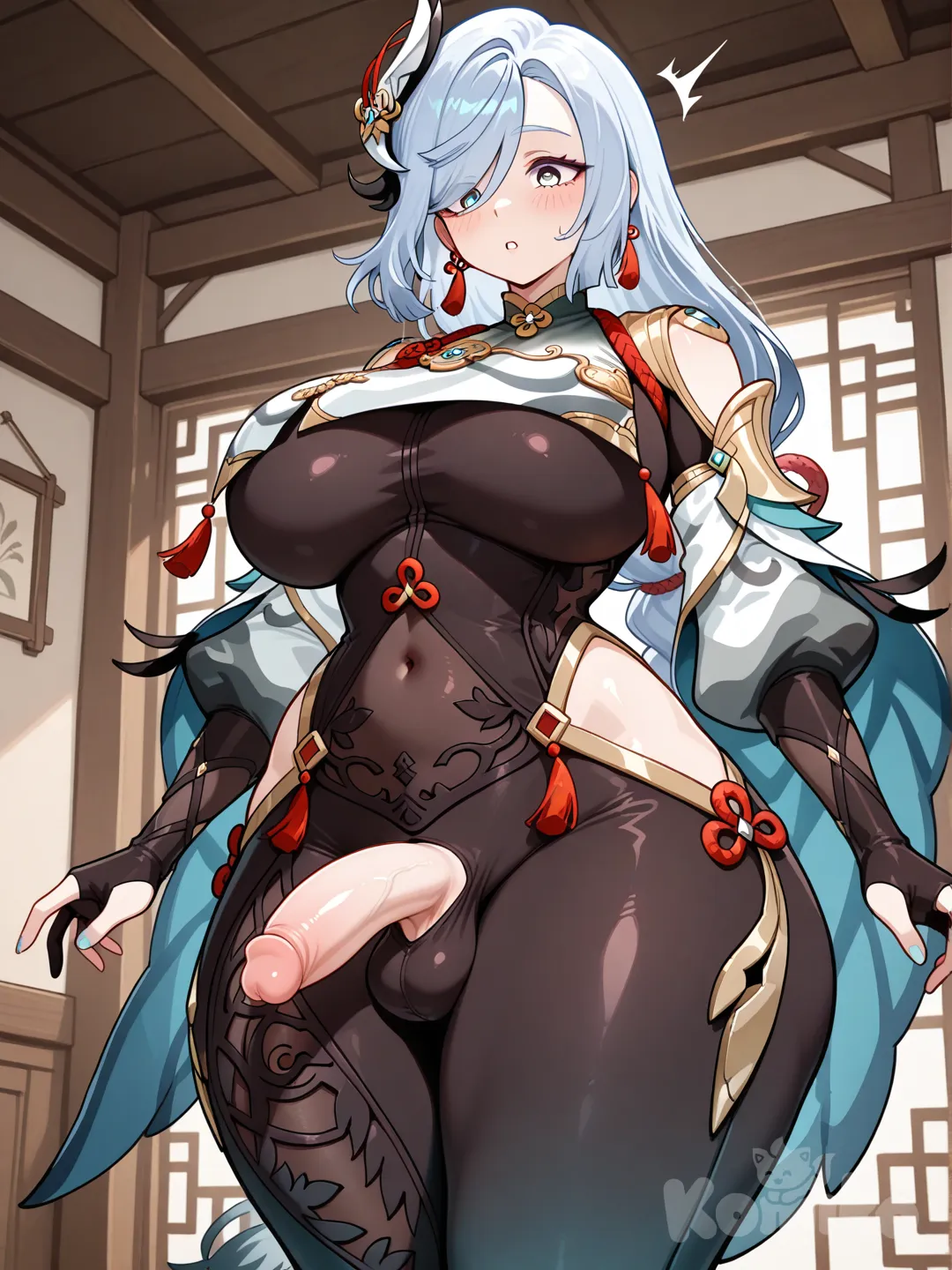 Shenhe Futanari (2/?)