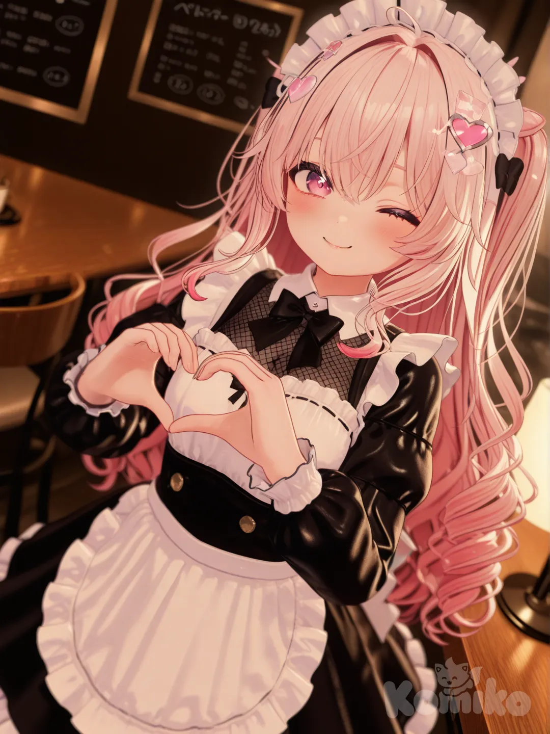 Cute maid