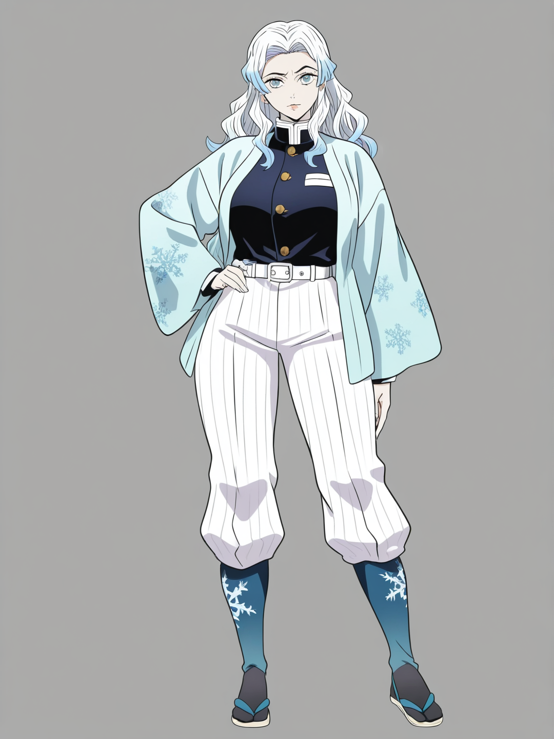 Saori a caçadora de gelo.