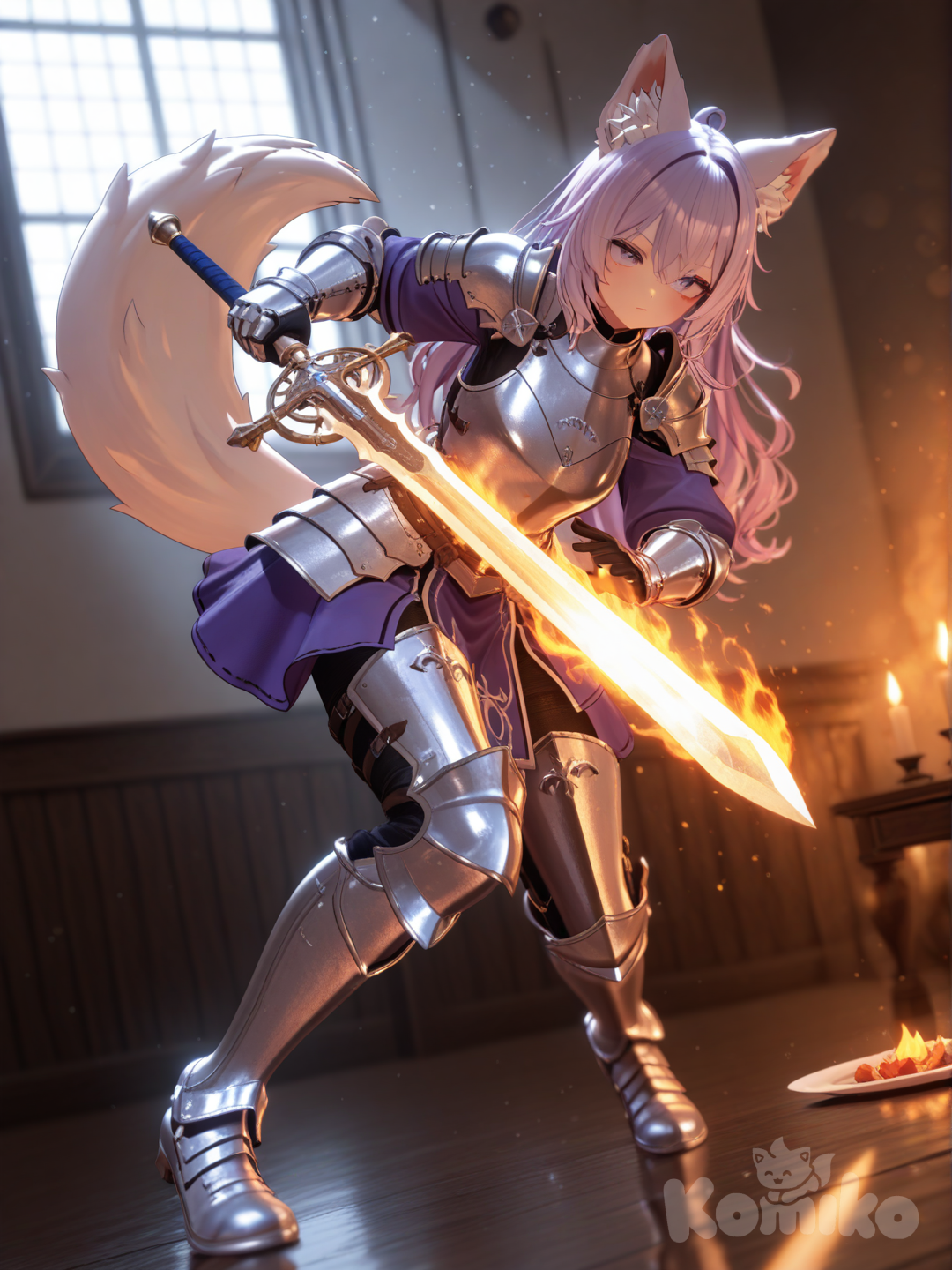 Kitsune heavy warrior