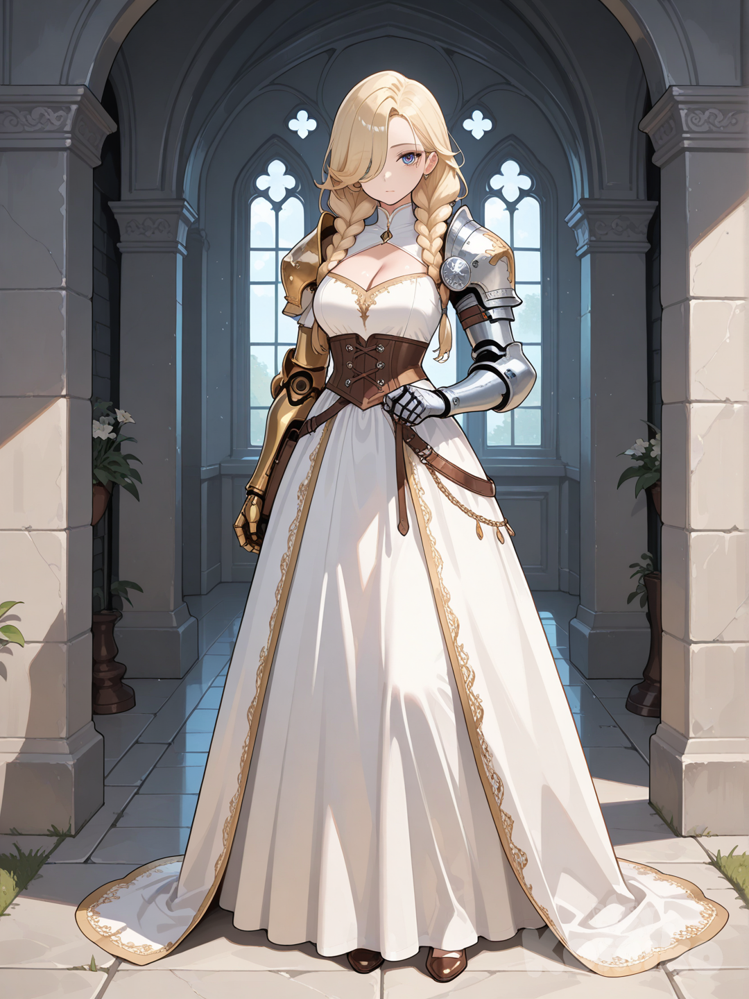 Paladin on dress