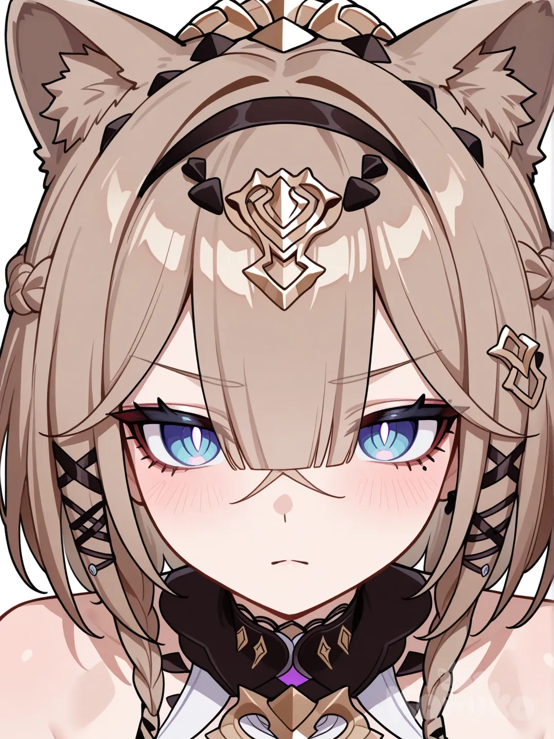 @Pardofelis_(Honkai_Impact) cute serious