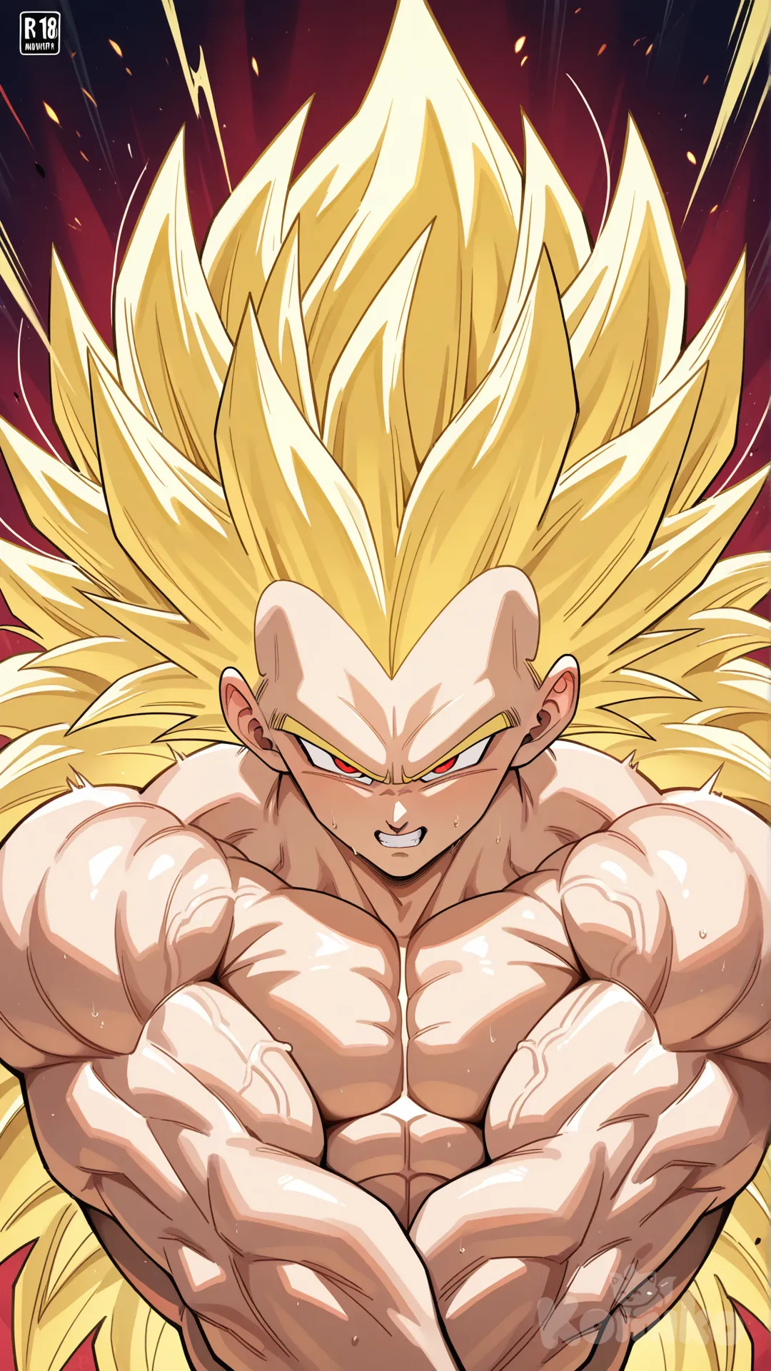 vegeta, super saiyajin tres