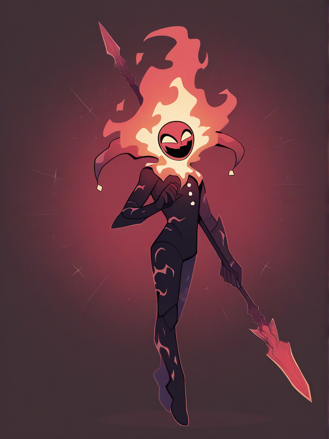Jester of fire