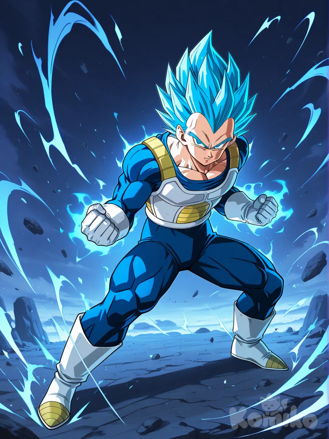 Dragon Ball Super ⚡ Vegeta Super Saiyan Blue