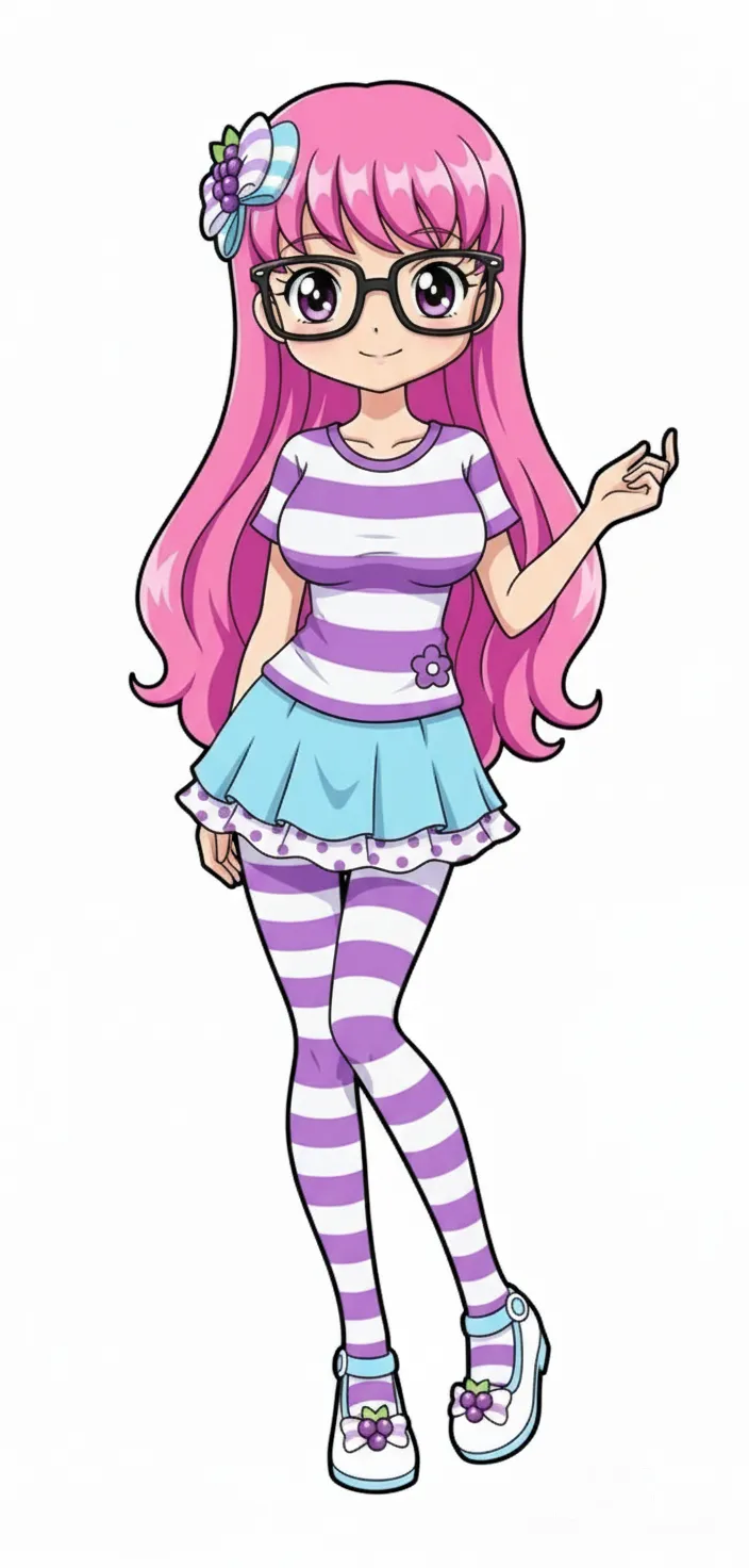 Uvita dulce al estilo toei animation