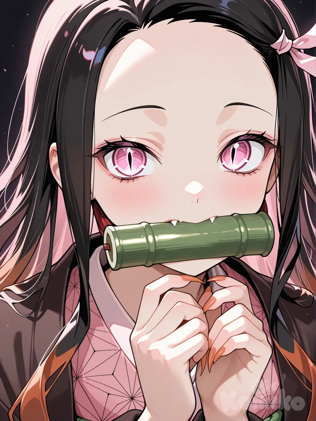 @Kamado_Nezuko, nails