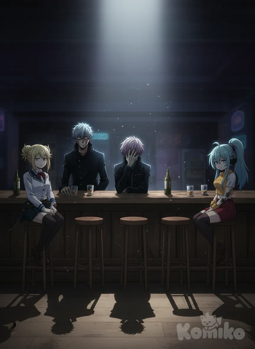 At the villain leauges after battle