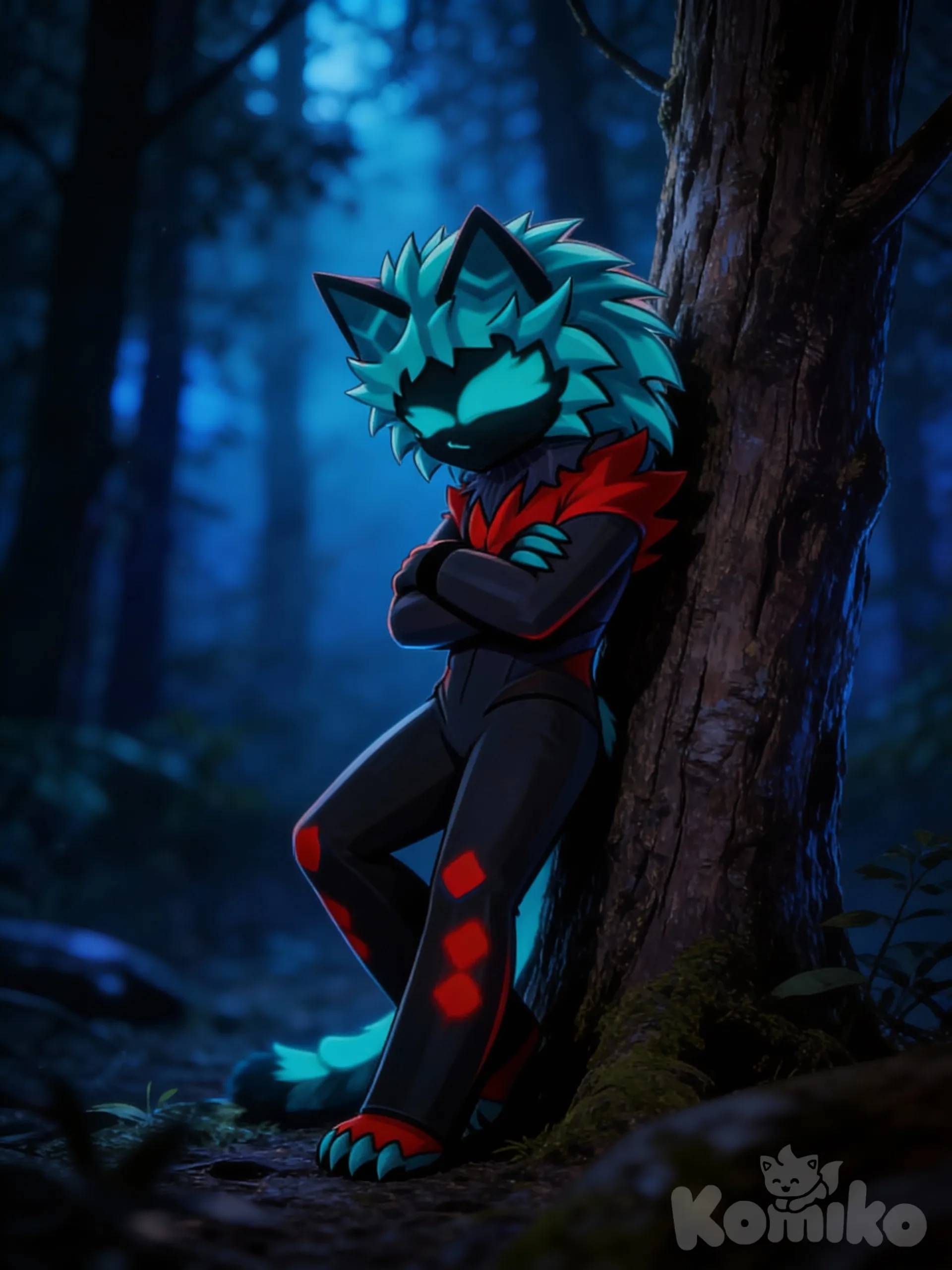 Hykatara: forest blue