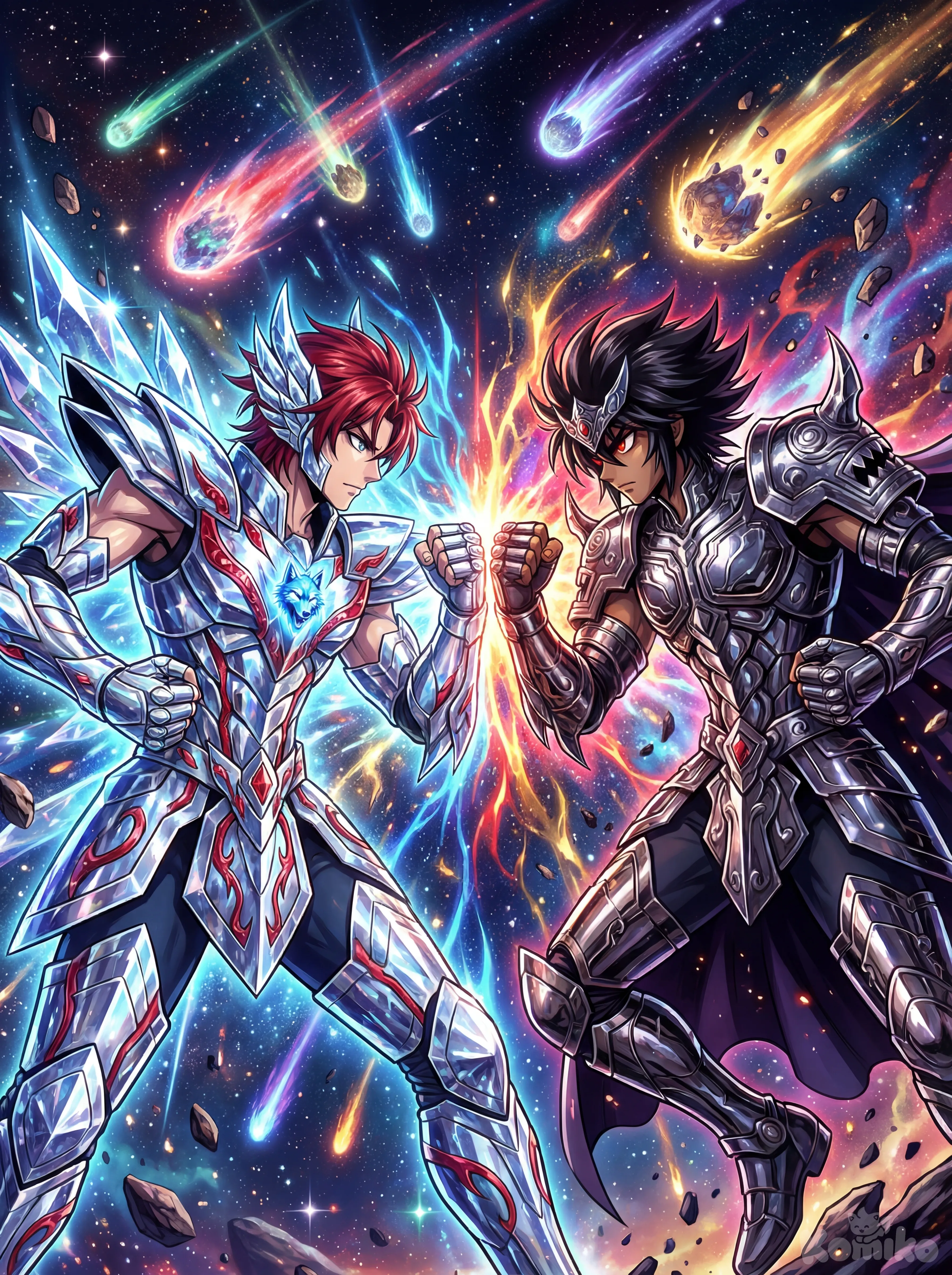 Yozora Kimura vs Kronnos (Saint Seiya)