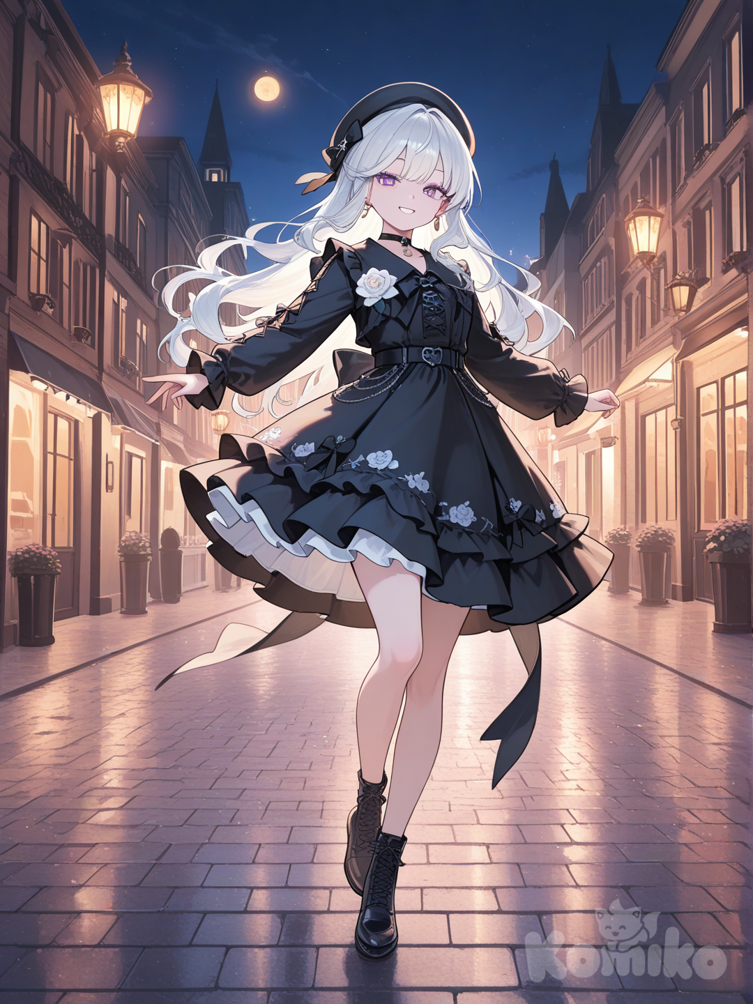 bailando en la ciudad