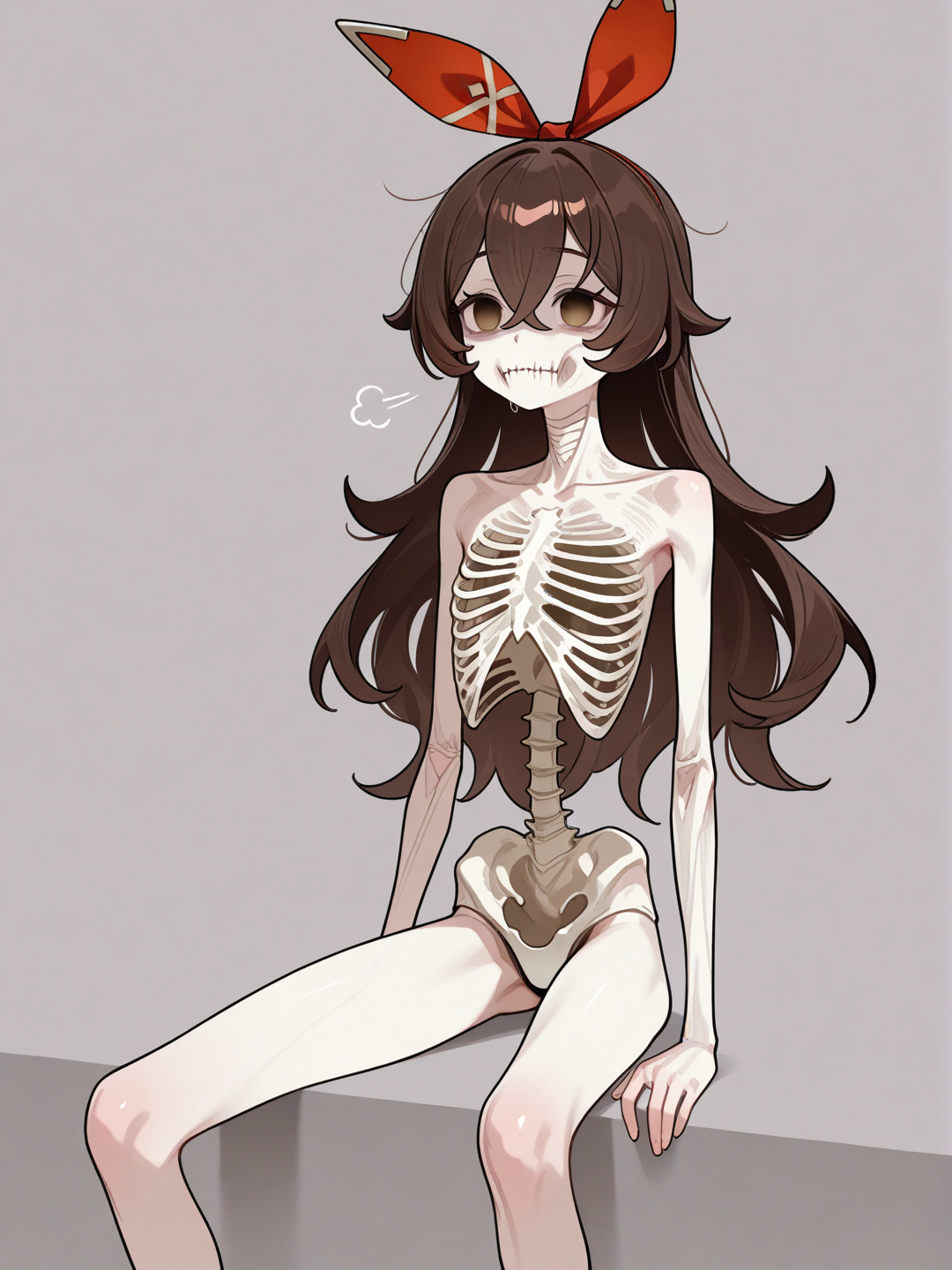 @Amber_(Genshin_Impact) Зделай так как будто она не ела неделю