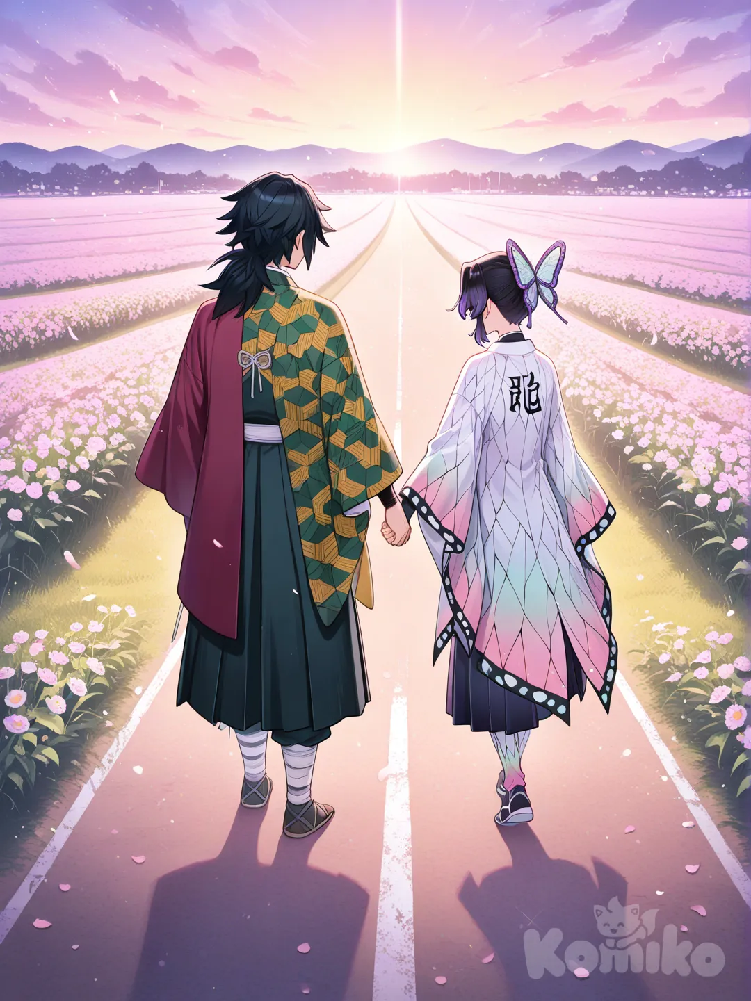 @Kochou_Shinobu, @Tomioka_Giyuu