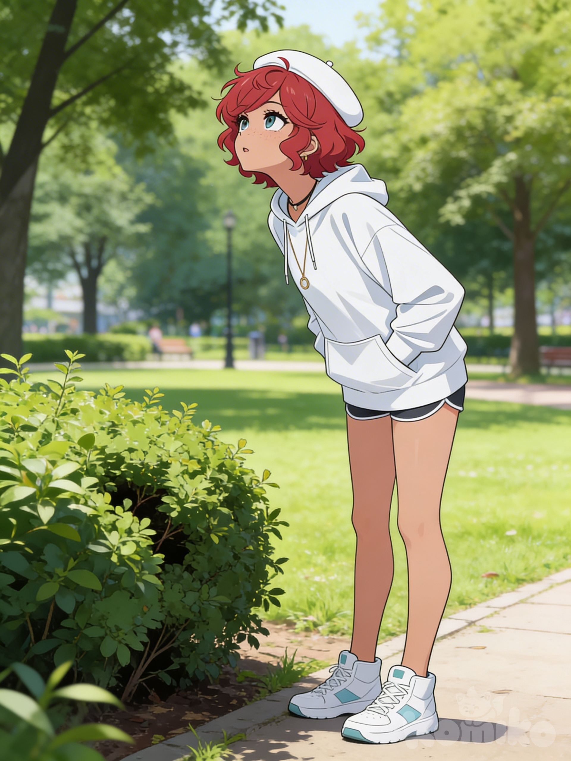 "Just a walk in the park."