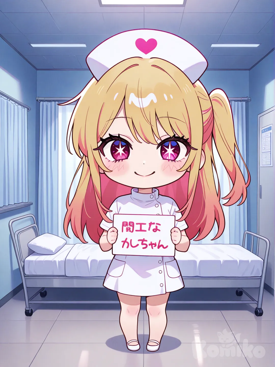 Hoshino Ruby estilo chibi