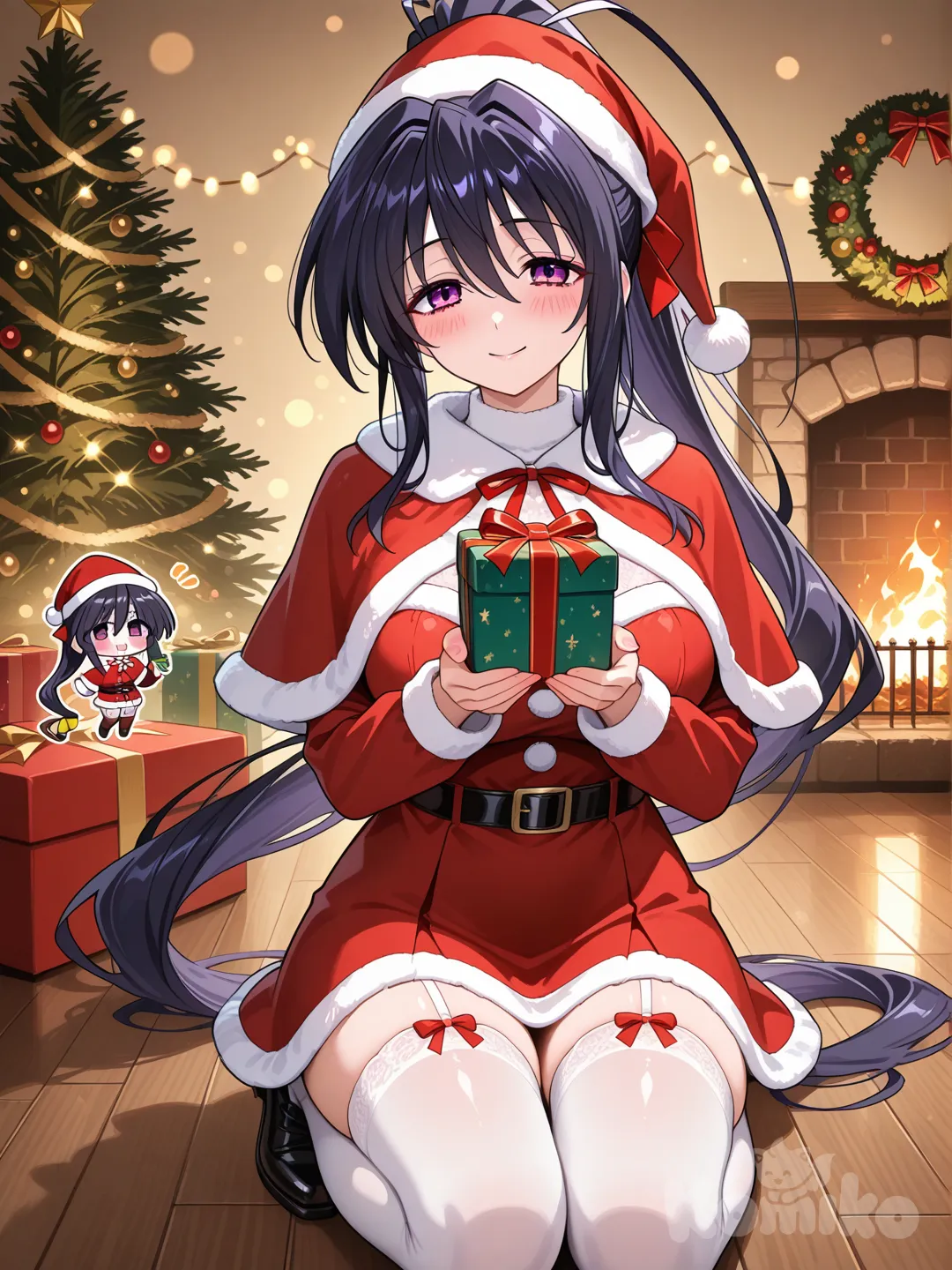 KomikoChristmas de Akeno Himejima