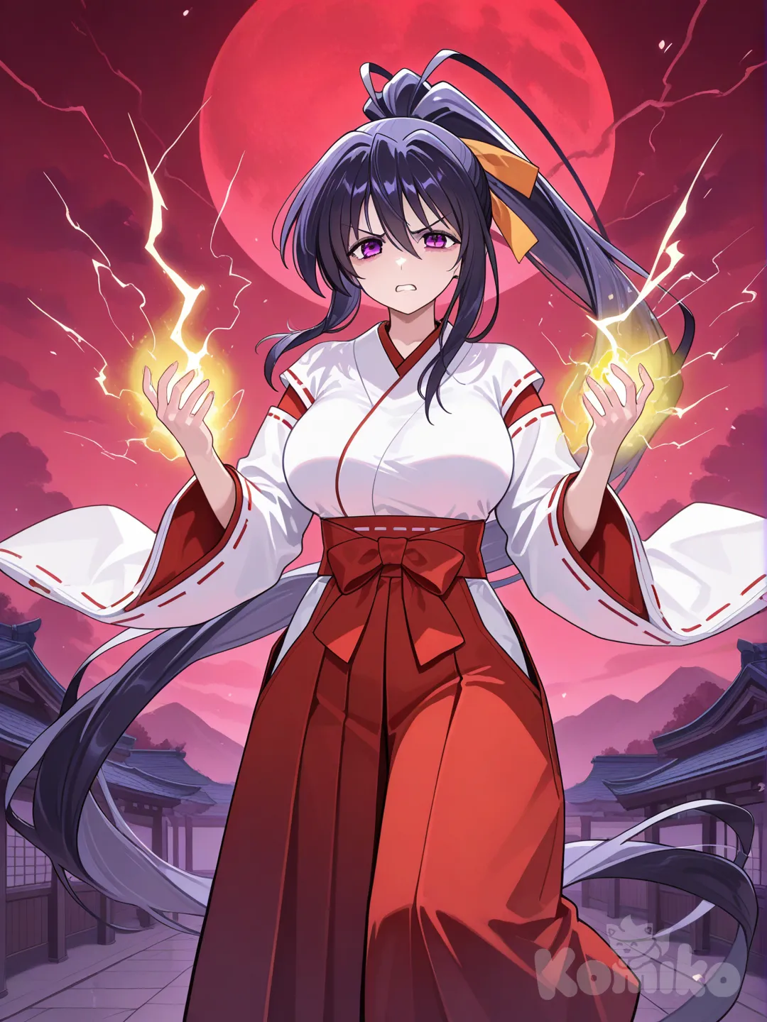 Akeno Himejima sacerdotisa 