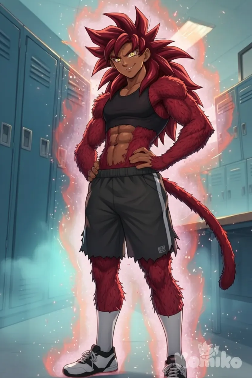 Super saiyan 4, anime style