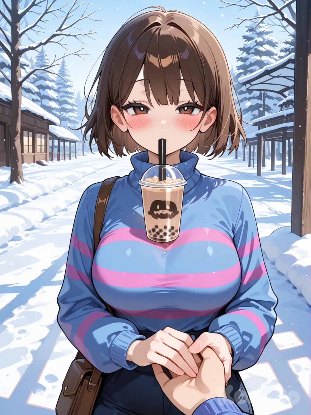 bubble you together with Frisk... 