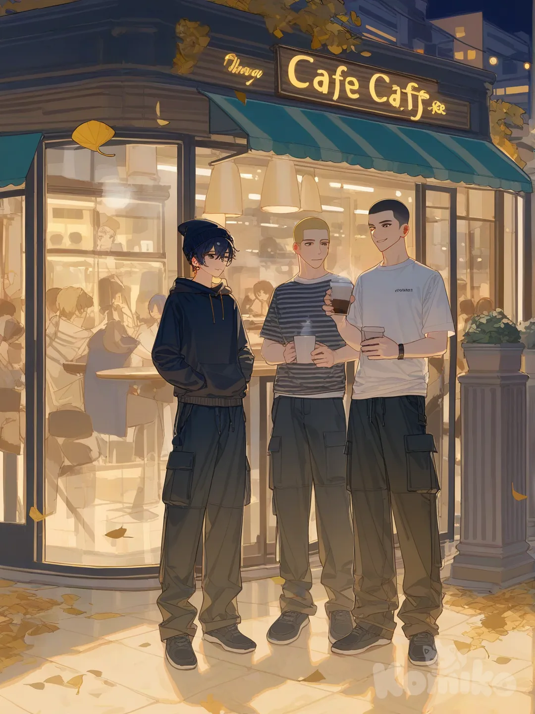 "cafe cafe" is a crazy name