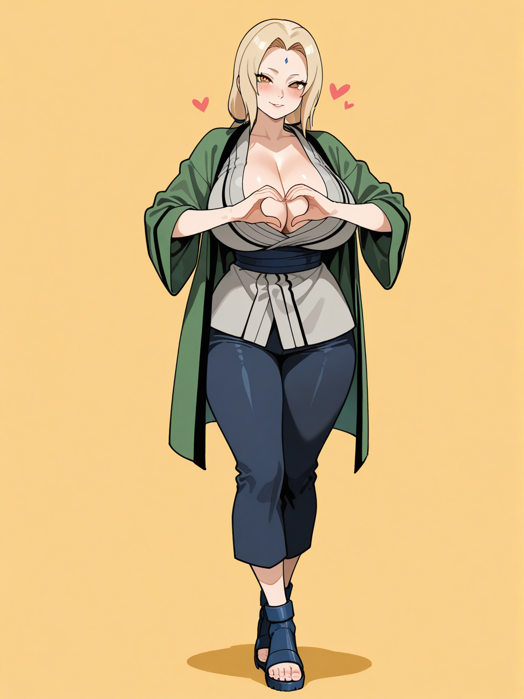 Tsunade heart hands