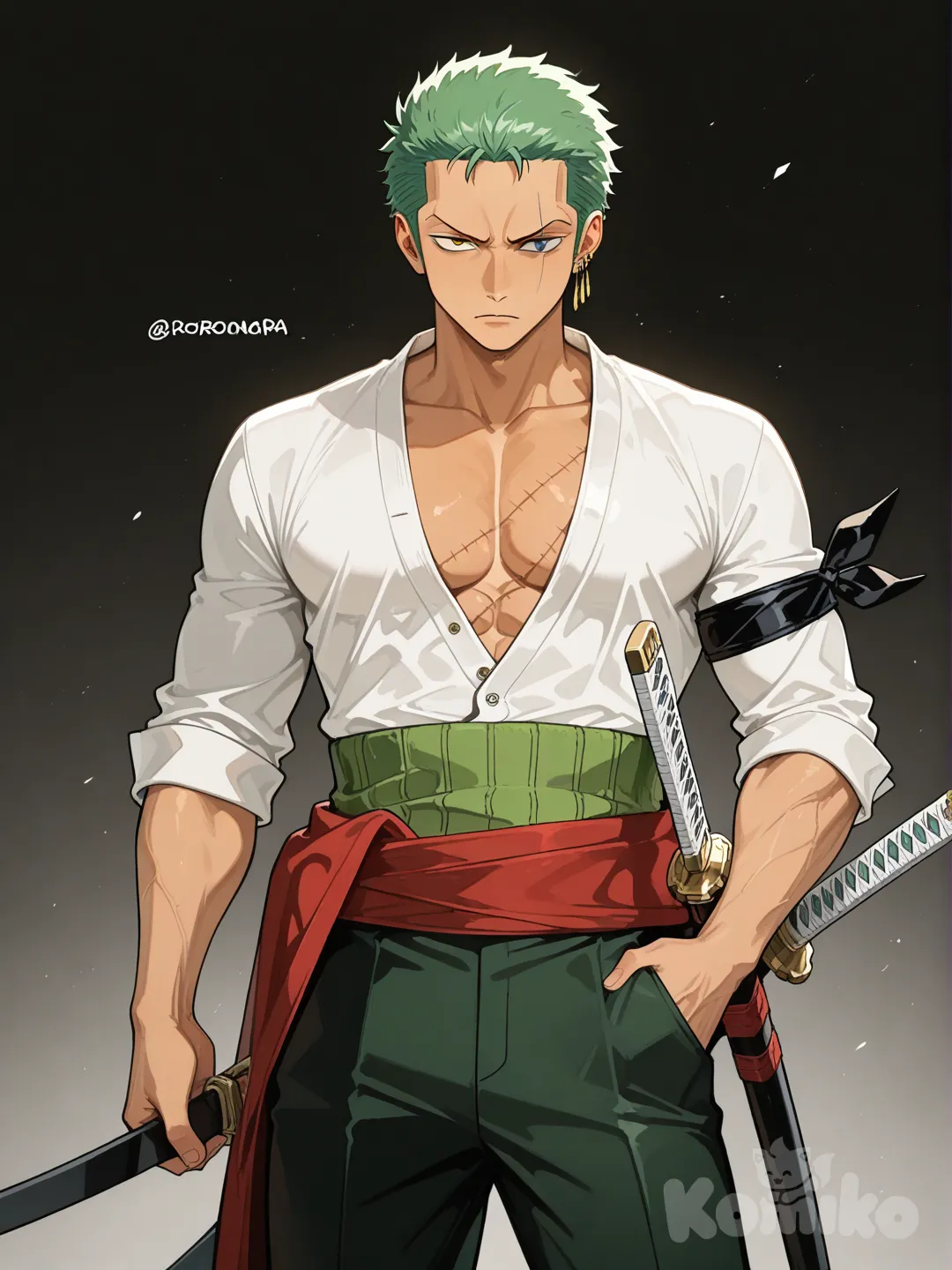roronoa zoro, perfect quality
