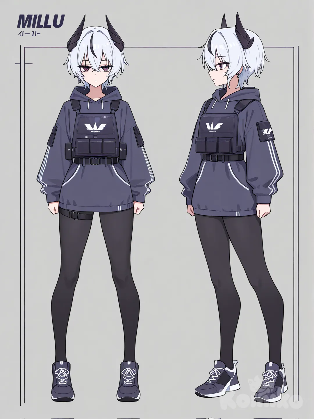 images, [toon-shaded-style], Create concept art of a character based on this reference.