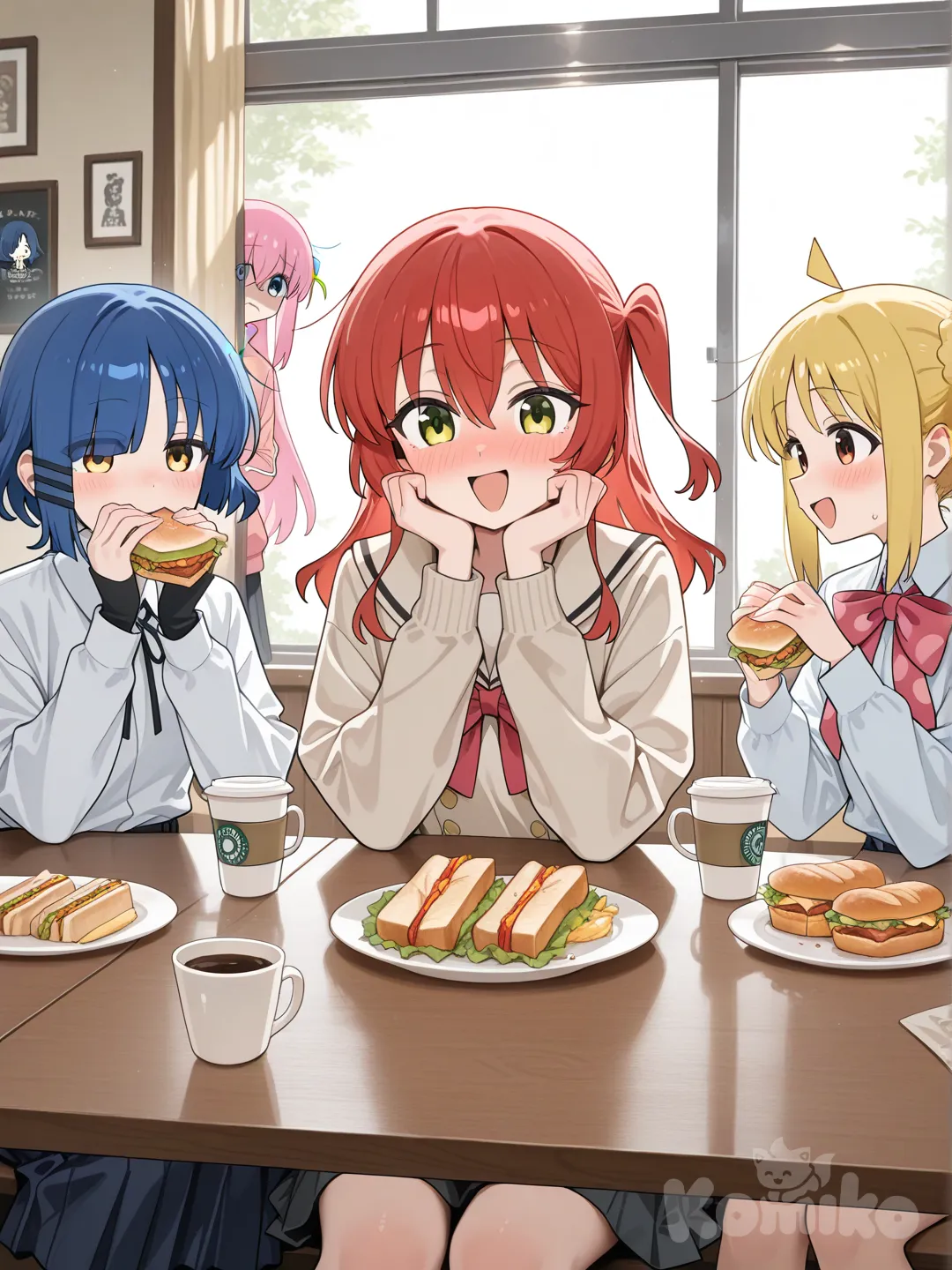 Where's Hitori? - I think she's very near.. Hitori!