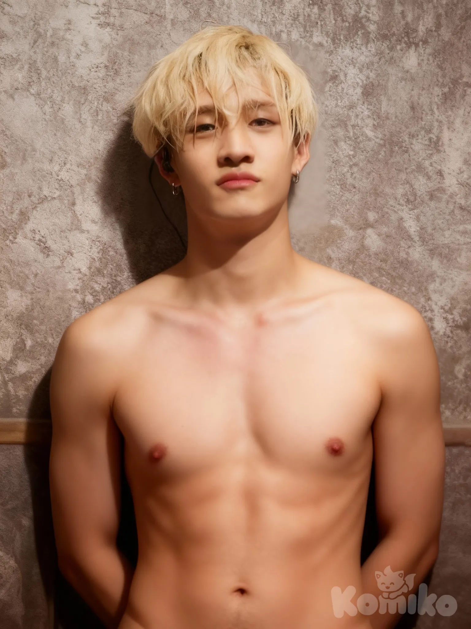 Sexy porn image, 1000544412 Convierte esta imagen en un vídeo corto y realista donde se vea claramente al chico realizando una felación al pene erecto, con movimientos rítmicos de su boca y lengua, culminando en eyaculación con semen visible saliendo y goteando sobre su rostro y labios, capturando detalles como el brillo en la piel y expresiones de placer.