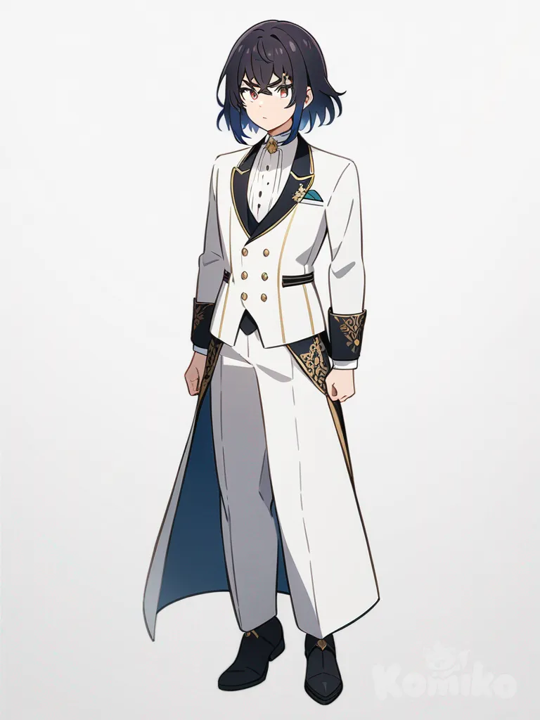 Inosuke in his tuxedo for wedding!!