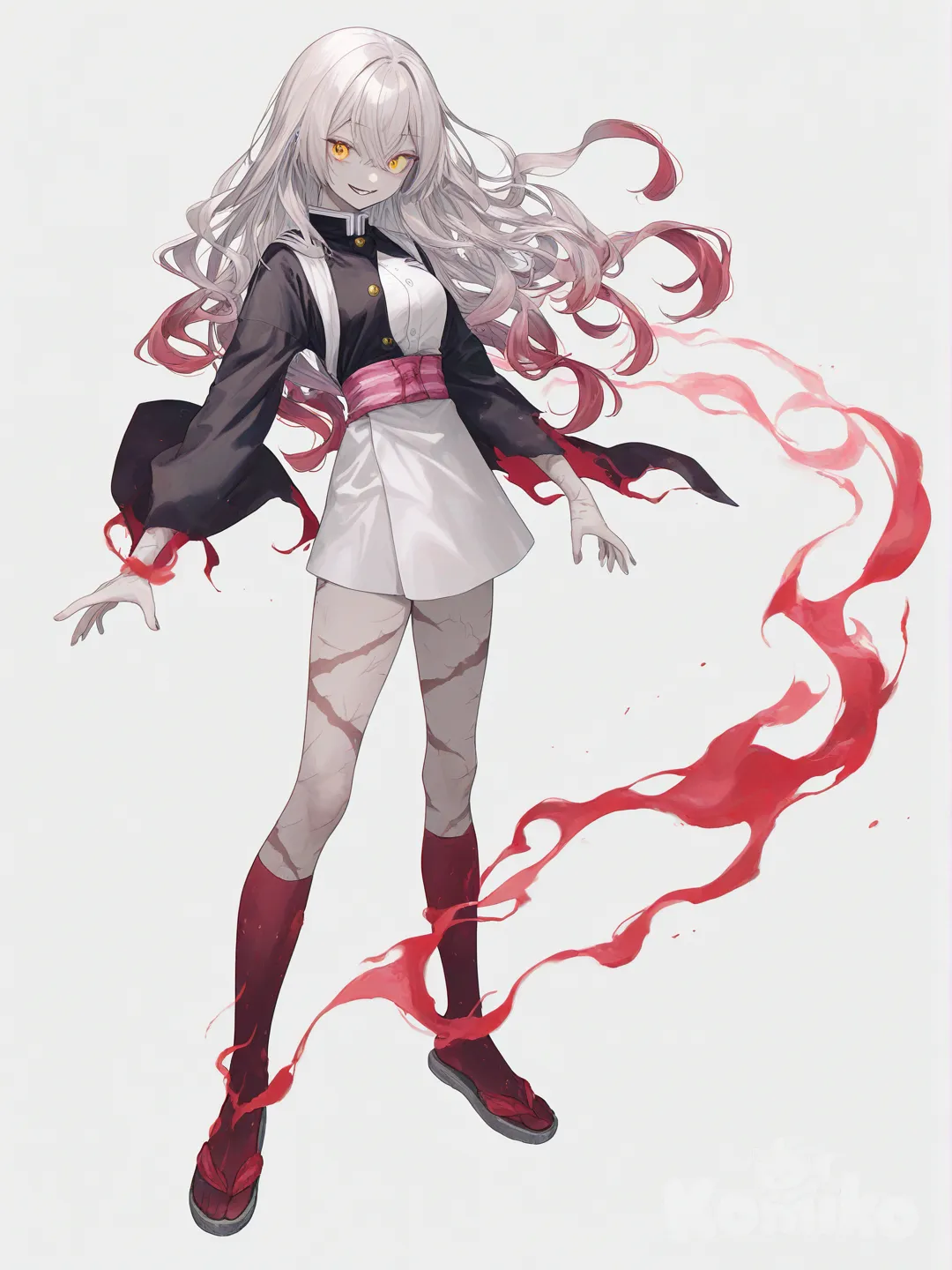 How I’d want to look if I was in Demon Slayer and I was a demon