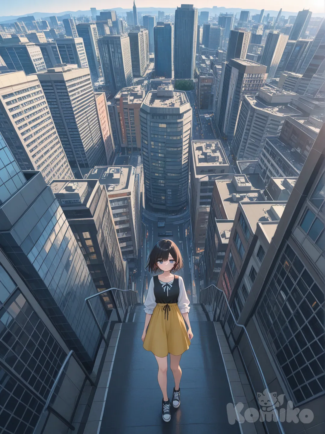 1girlกลางเมือง