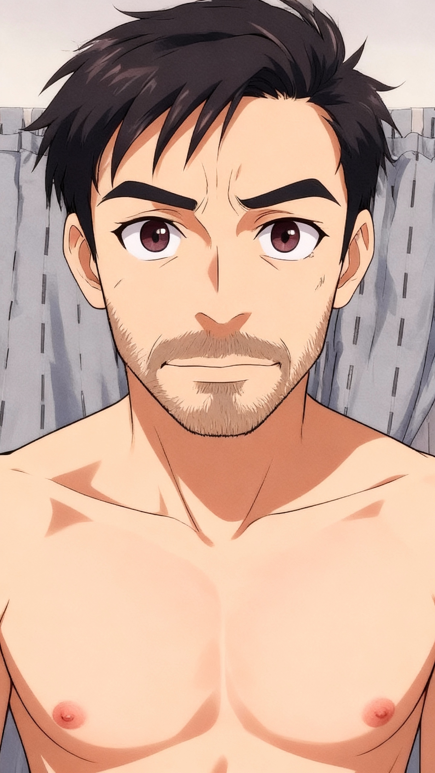 1000154225, hazlo con pene grande y duro fuck a shemale de pene chico por la puerta de atras, pelirroja. Que la shemale este sentada arriba, [semi-realistic-portrait-style]