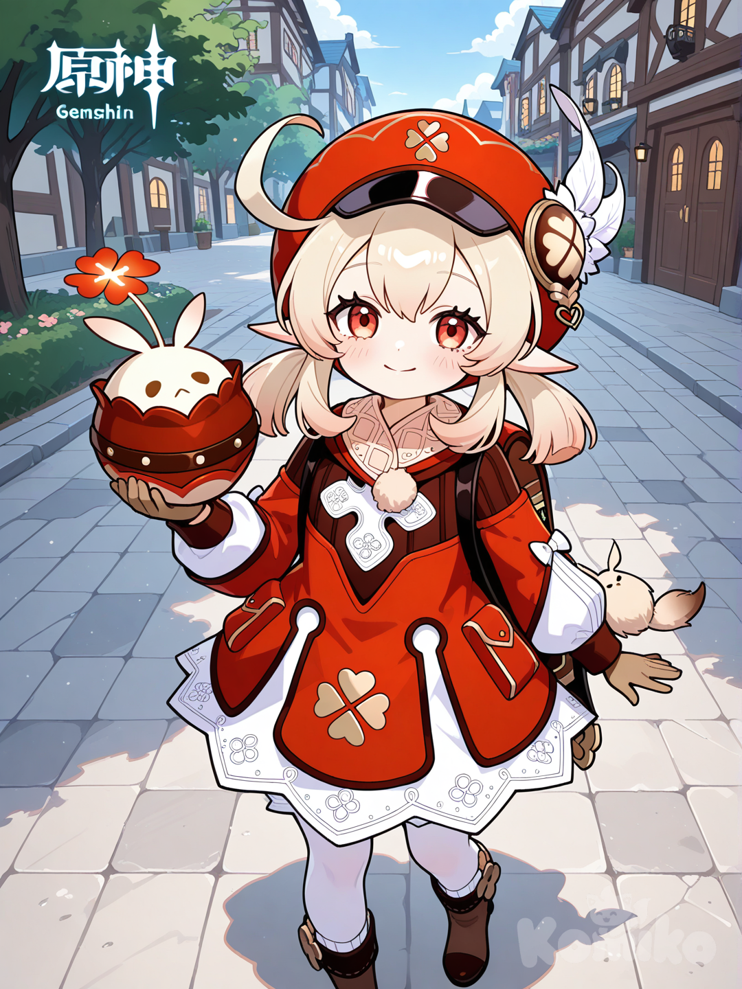 Klee en su mundo con luces i sombras adecuados a su silueta