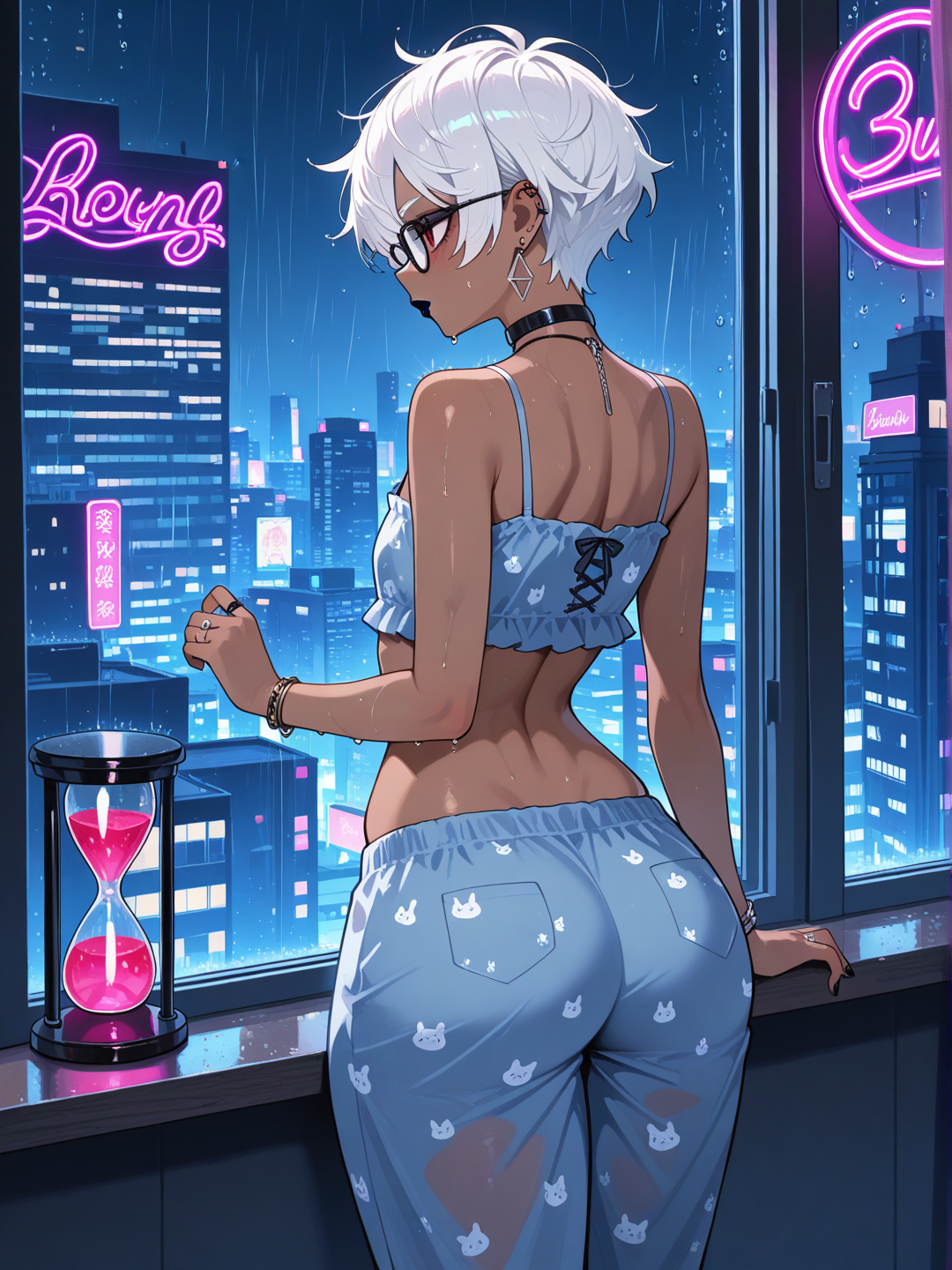 Rain makes me sleepy. Time for bed