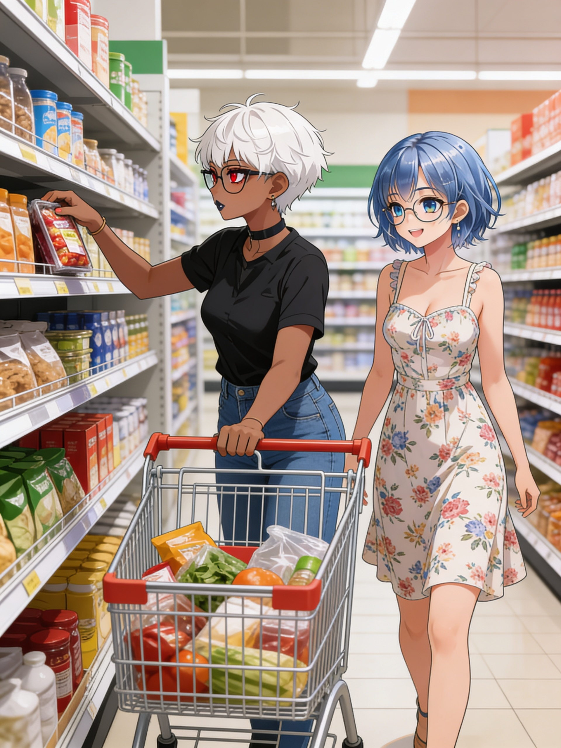 Grocery day with my wife
