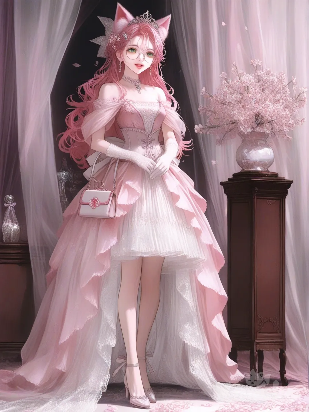 "Even when I don't speak, my petals choose who deserves to see me bloom."