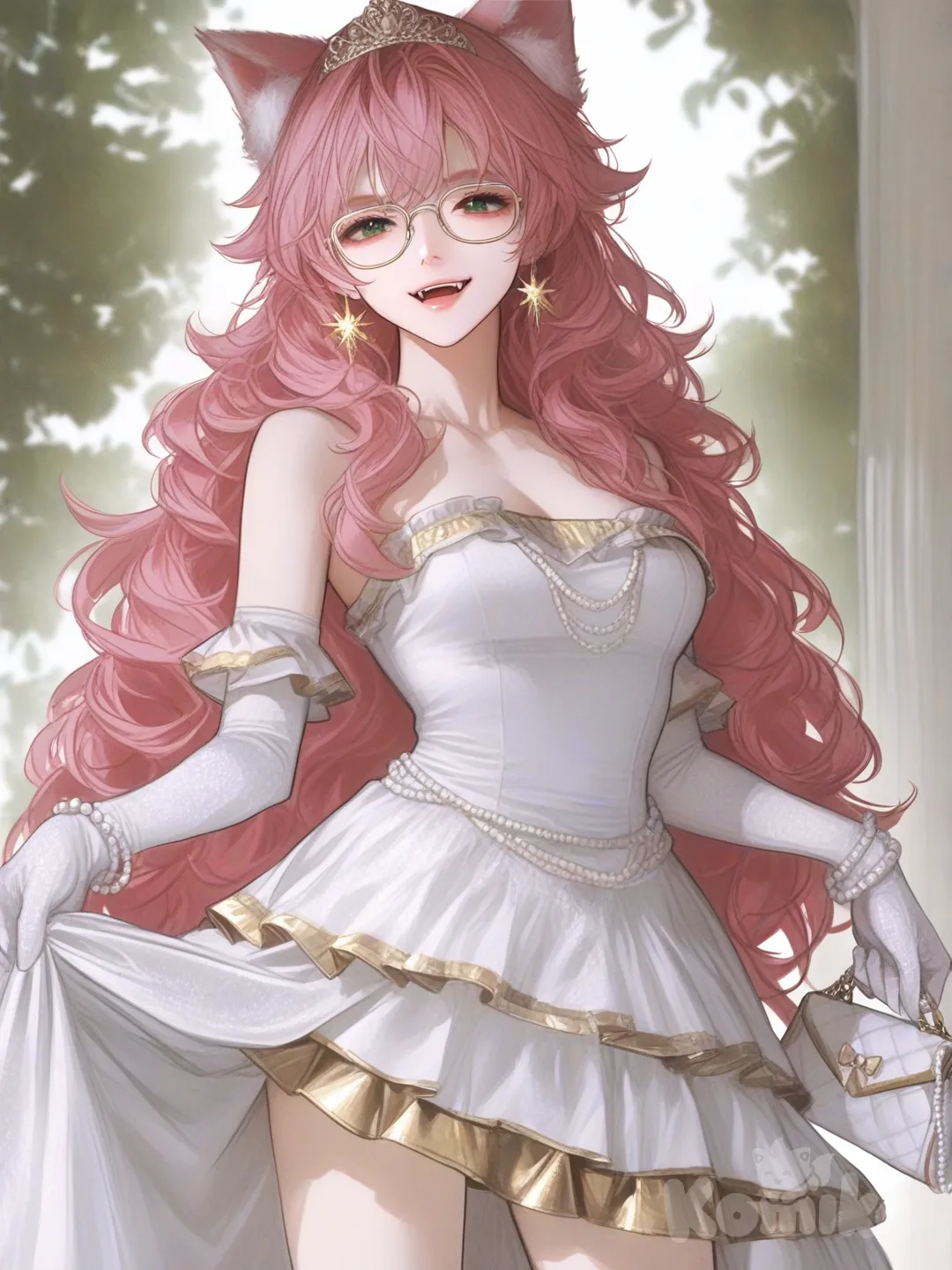 “Crown on the head, dignity in the gaze… mismatched sock.” 🧦✨