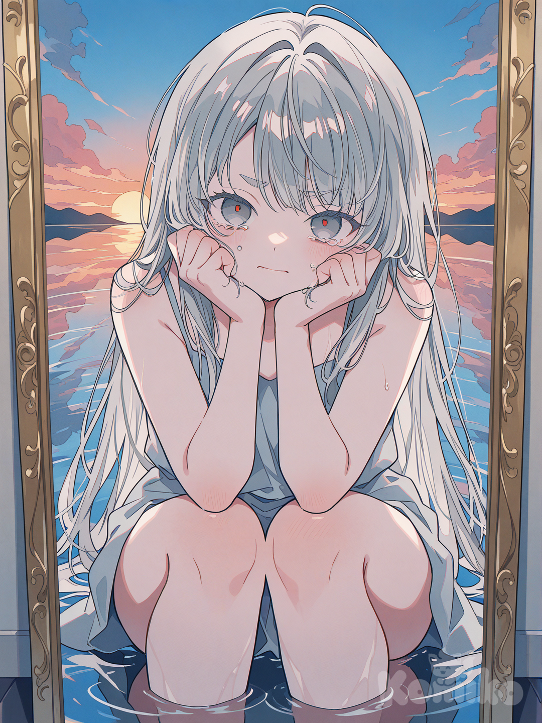 I’m not breaking… I’m just learning how to feel nothing