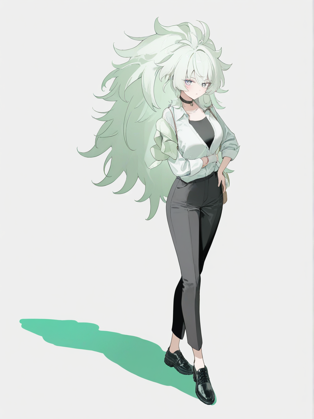 Bad attempt at a dbz oc