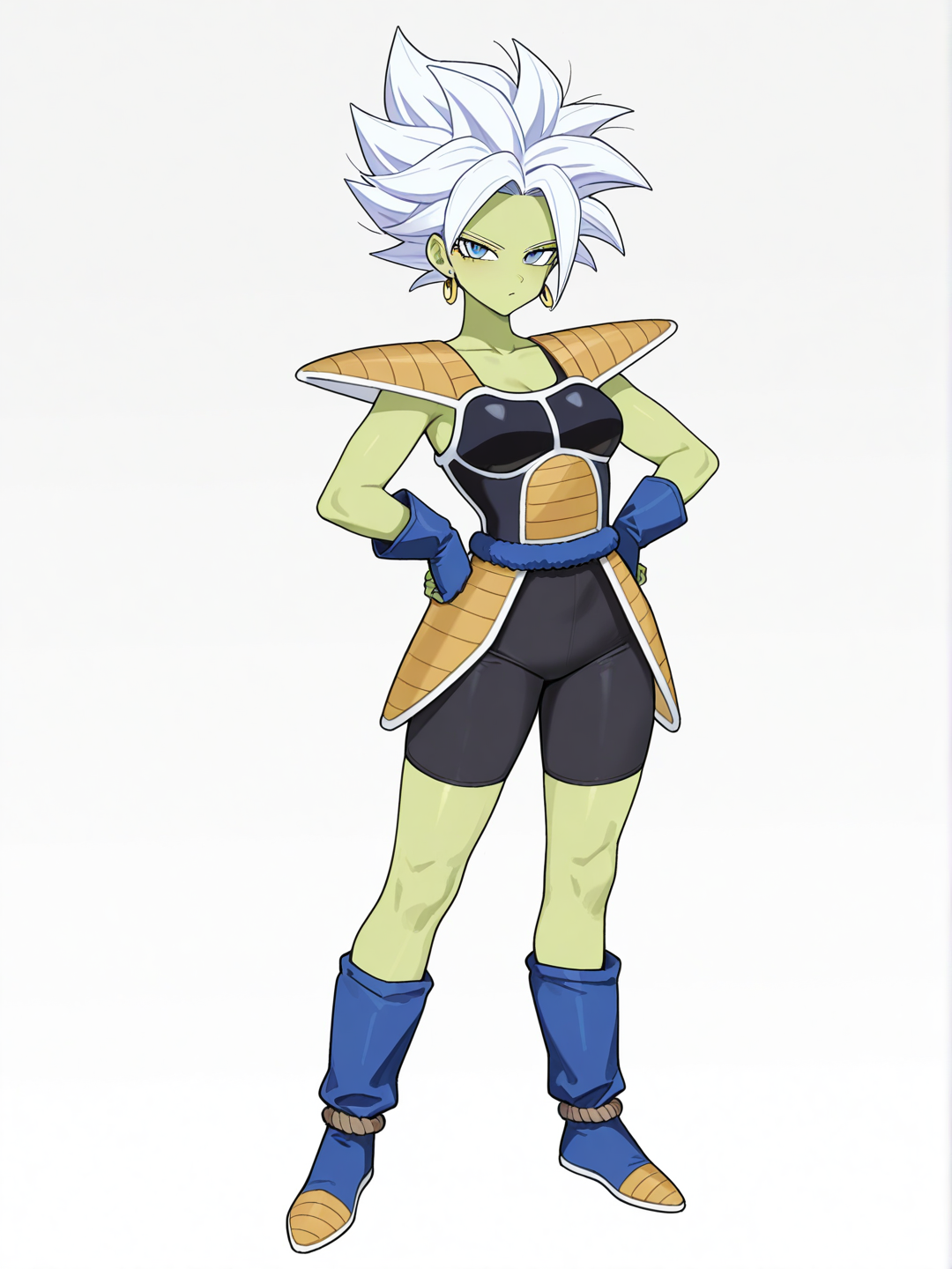 Some kinda green dbz girl 