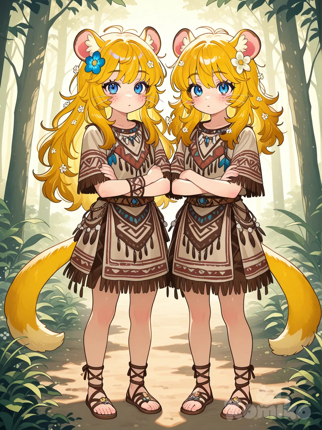 Yui(Left) Yuri(Right)